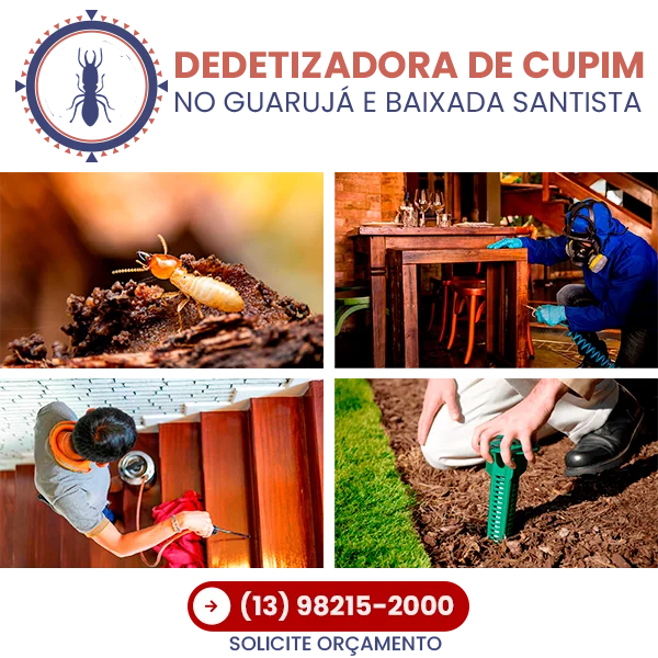 Dedetizadora Cupim no Guarujá
