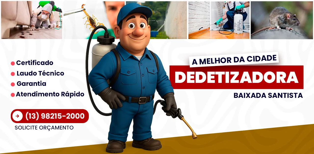 Dedetizadora em Mongaguá - SP