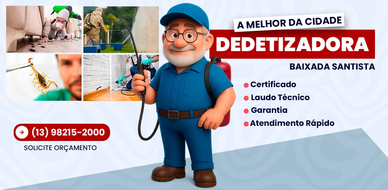 Dedetização de Cupim no Guarujá - SP